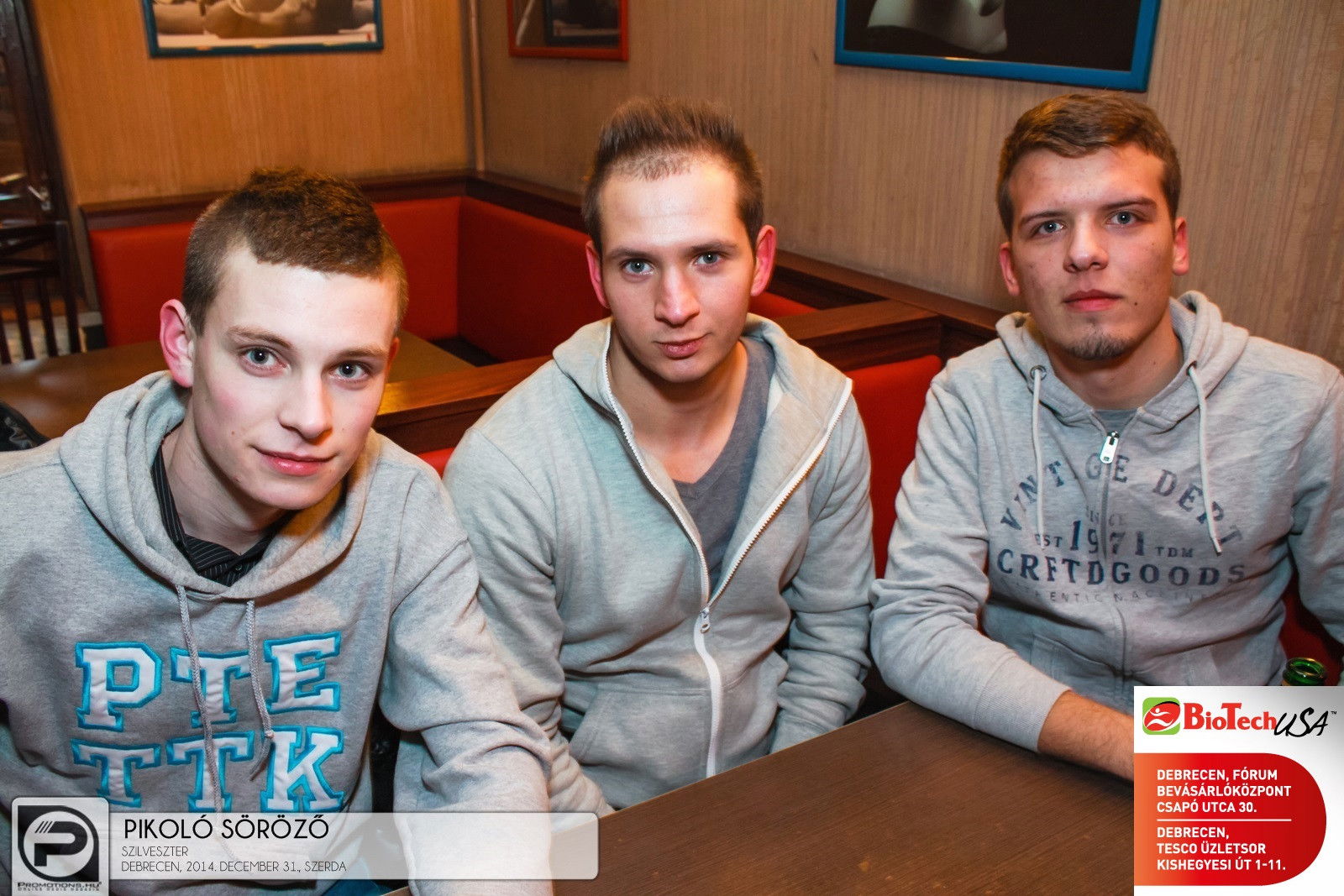 DEBRECEN, PIKOLÓ SÖRÖZŐ - 2014. DECEMBER 31., SZERDA