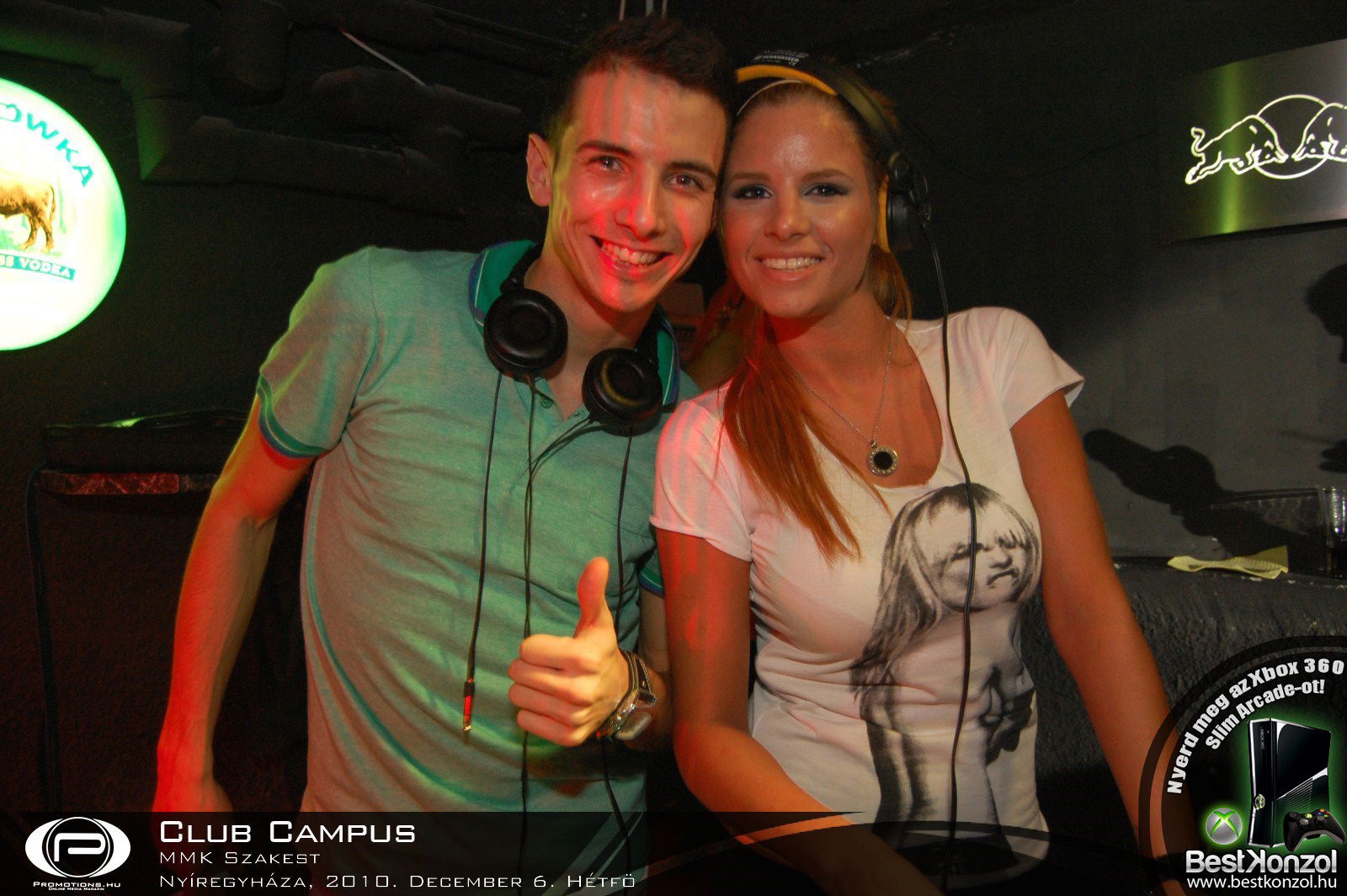 Nyíregyháza, Club Campus - 2010. december 6. Hétfő