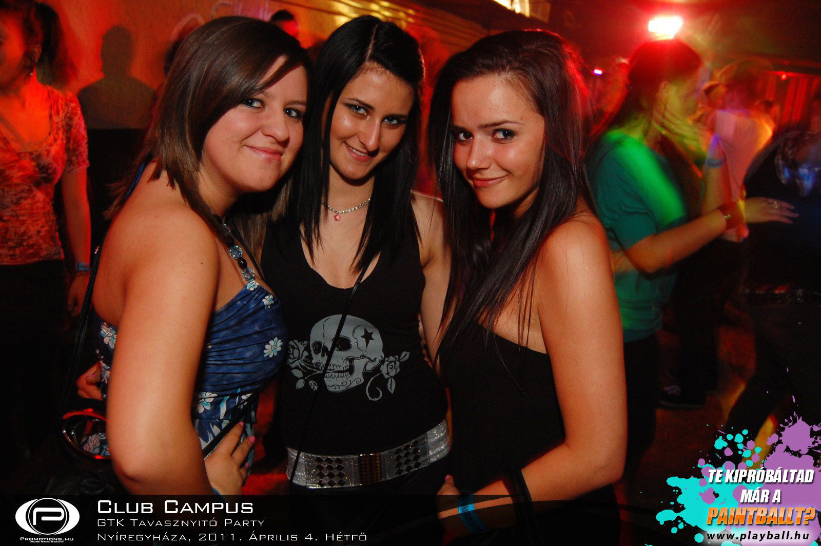 Nyíregyháza, Club Campus - 2011. Április 4. Hétfő