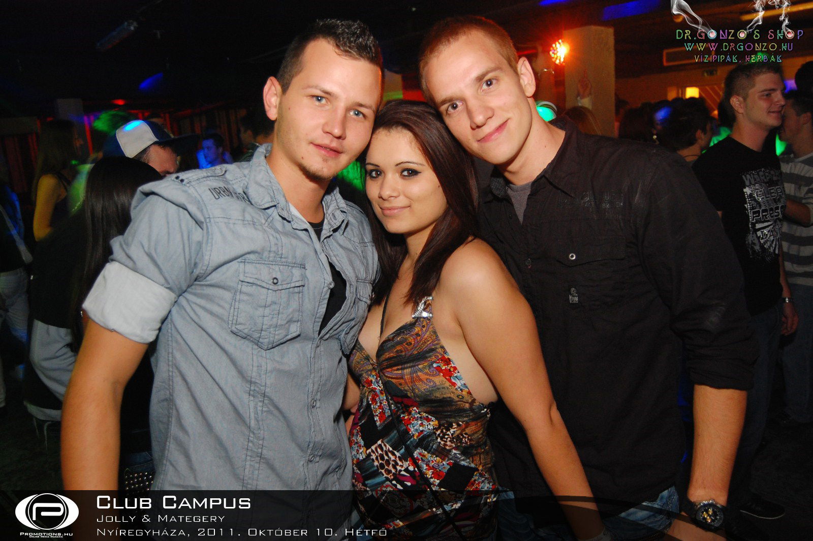 Nyíregyháza, Club Campus - 2011. Október 10. Hétfő