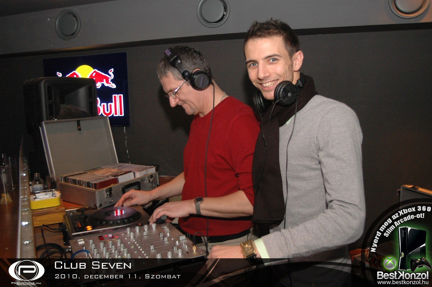 Nyíregyháza, Club Seven In The City - 2010. december 11.  Szombat