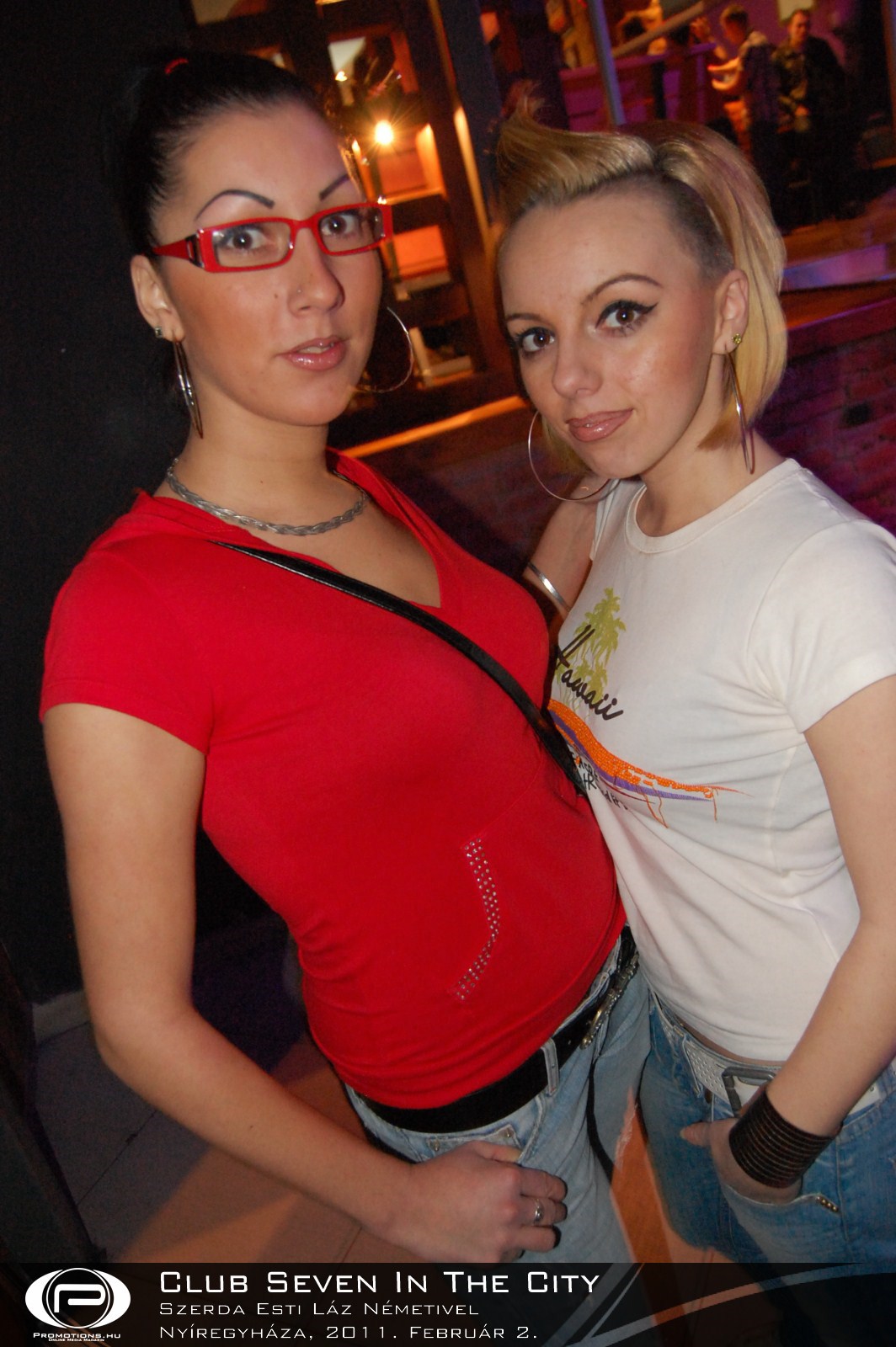 Nyíregyháza, Club Seven In The City - 2011. február 2. Szerda