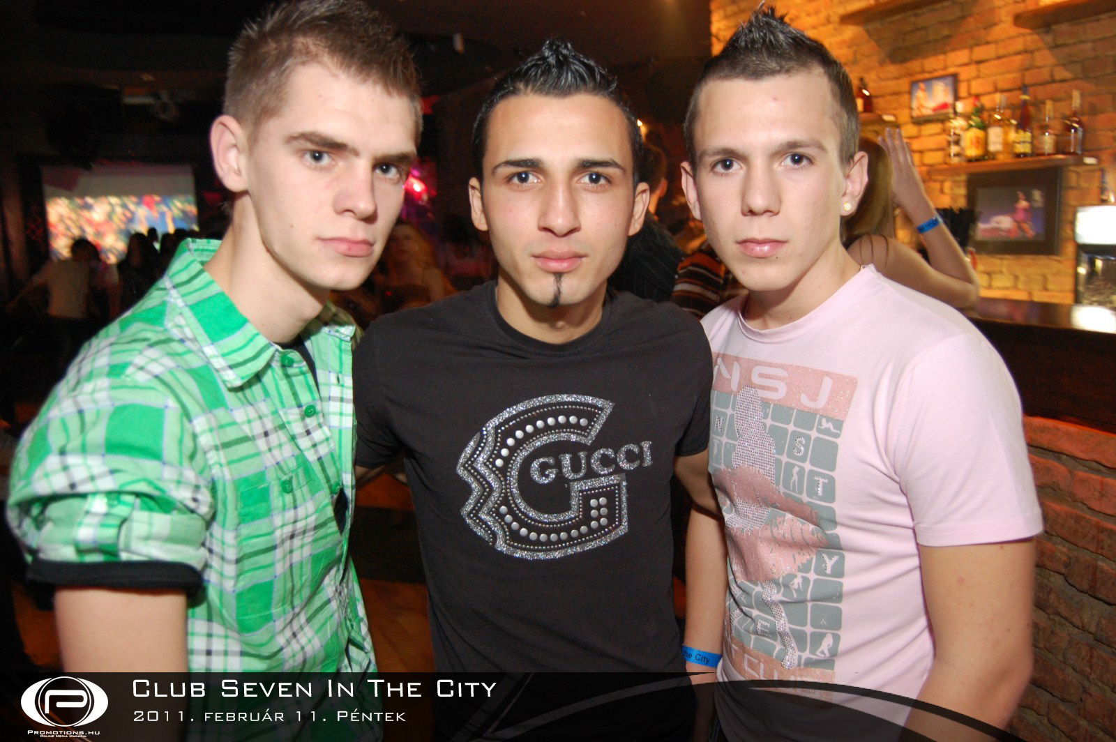 Nyíregyháza, Club Seven In The City - 2011. február 11. Péntek