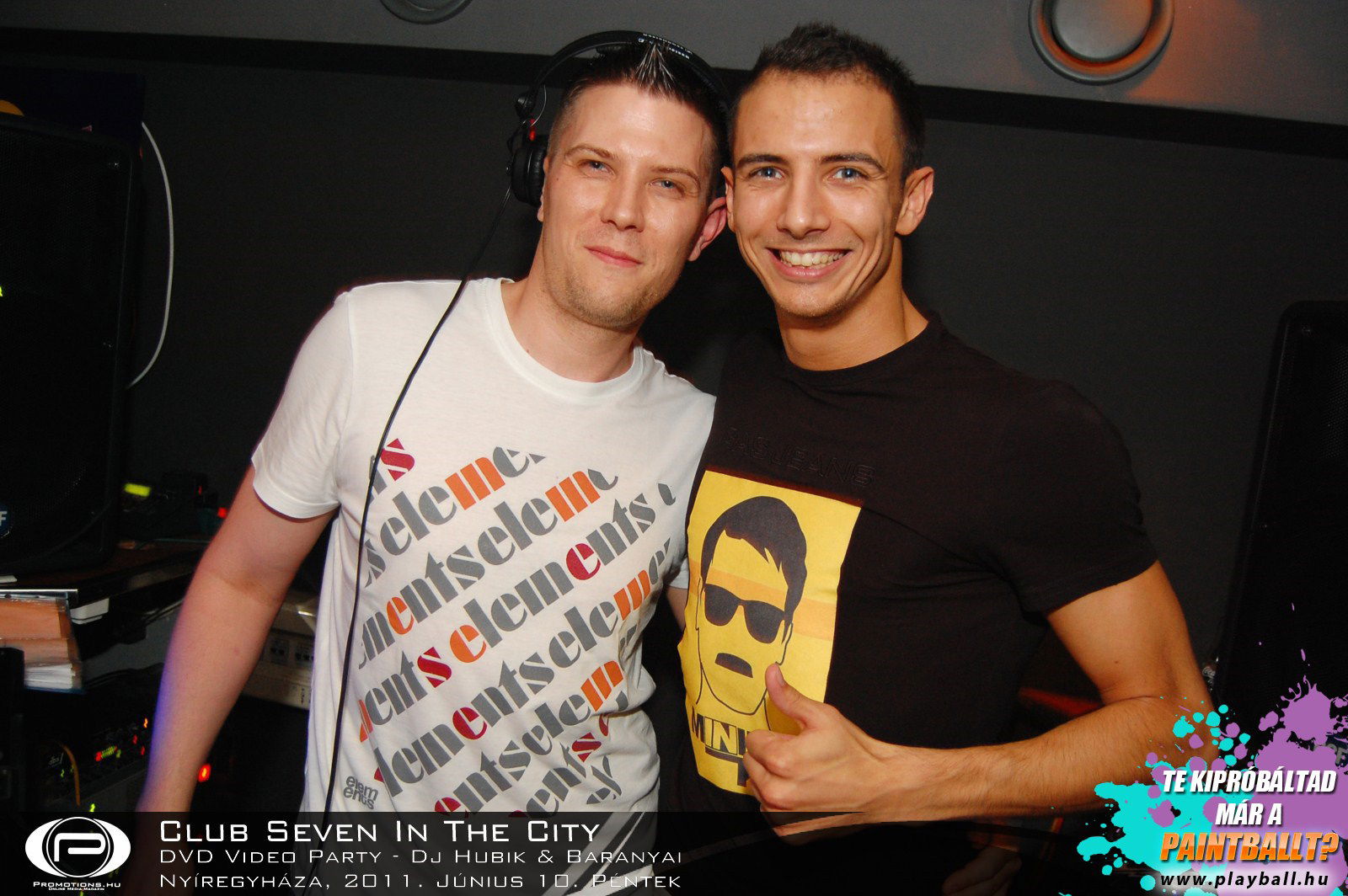 Nyíregyháza, Club Seven In The City - 2011. Június 10. Péntek