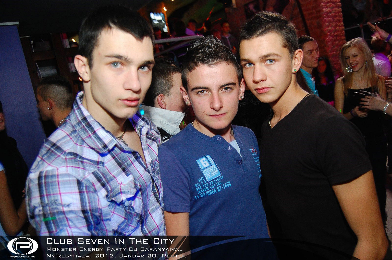 Nyíregyháza, Club Seven In The City - 2012. Január 20. Péntek