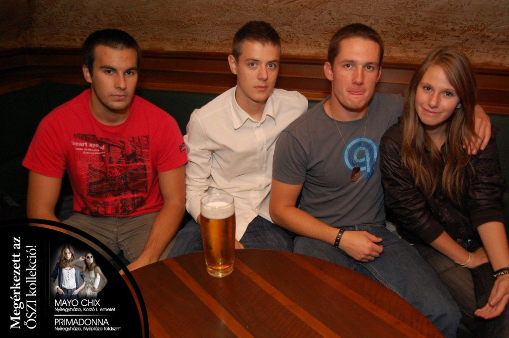 Nyíregyháza, Shamrock Irish Pub - 2010. szeptember 24. péntek