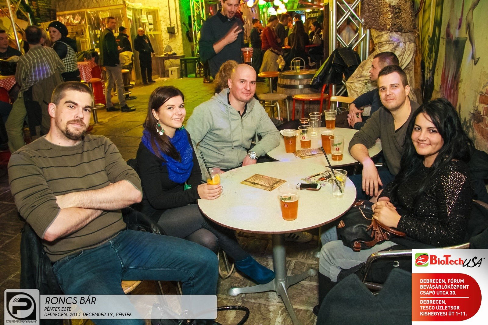 DEBRECEN, RONCS BÁR - 2014 DECEMBER 19., PÉNTEK