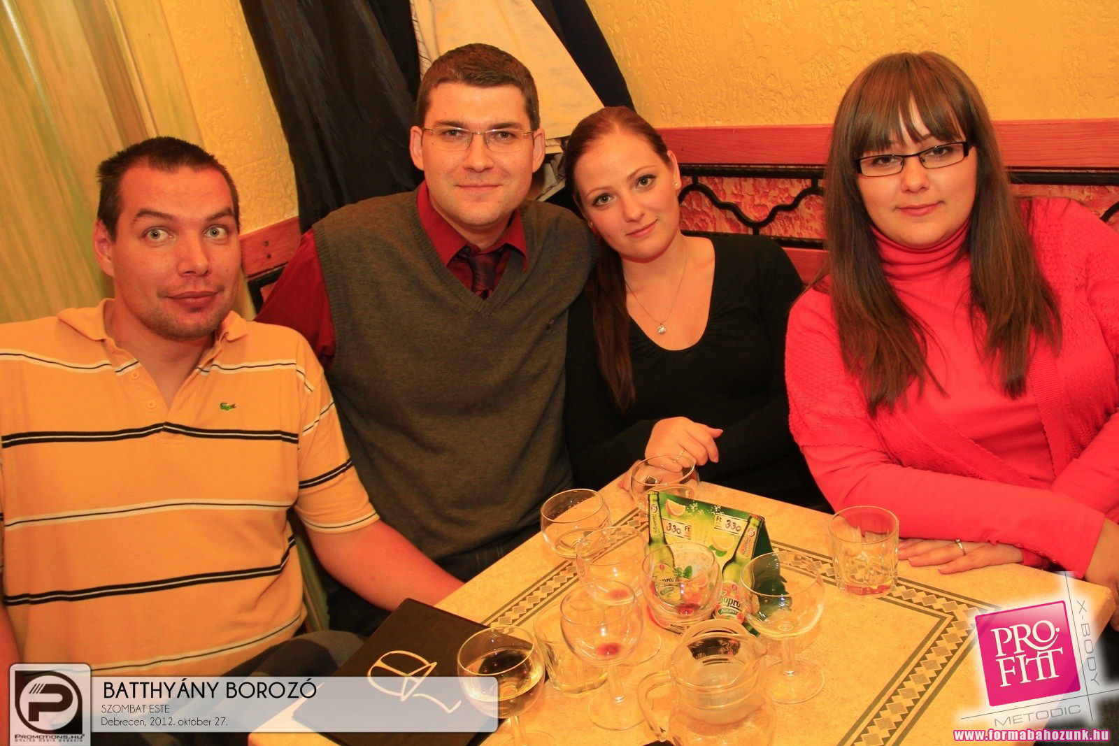 Debrecen, Batthyány Borozó - 2012. október 27. Szombat