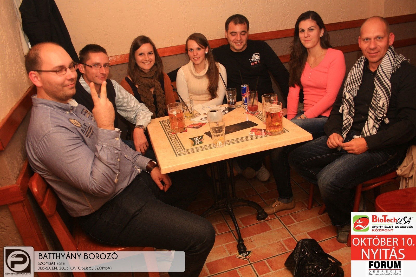 Debrecen, Batthyány Borozó -  2013. Október 5., Szombat