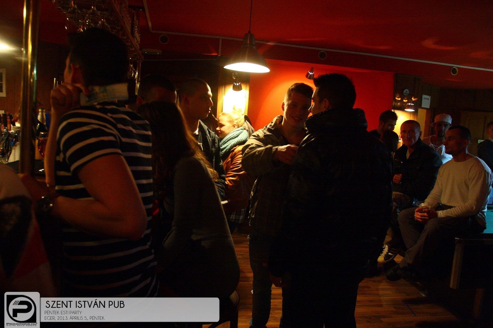 Eger, Szent István Pub - 2013. Április 5., Péntek