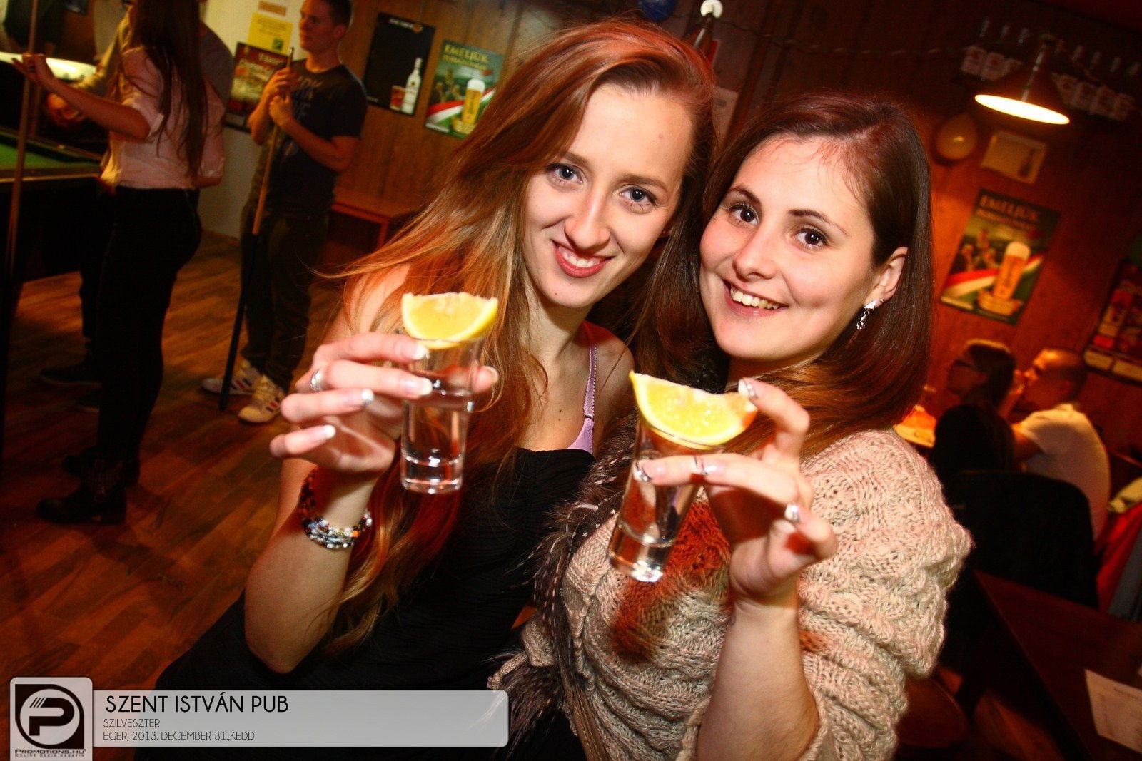 Eger, Szent István Pub - 2013. December 31., Kedd