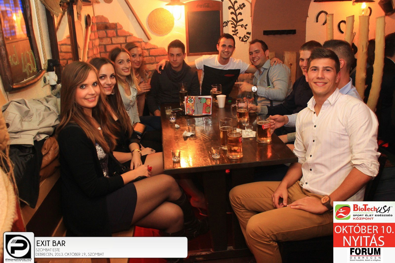 Debrecen, Exit Bar - 2013. október 19., szombat