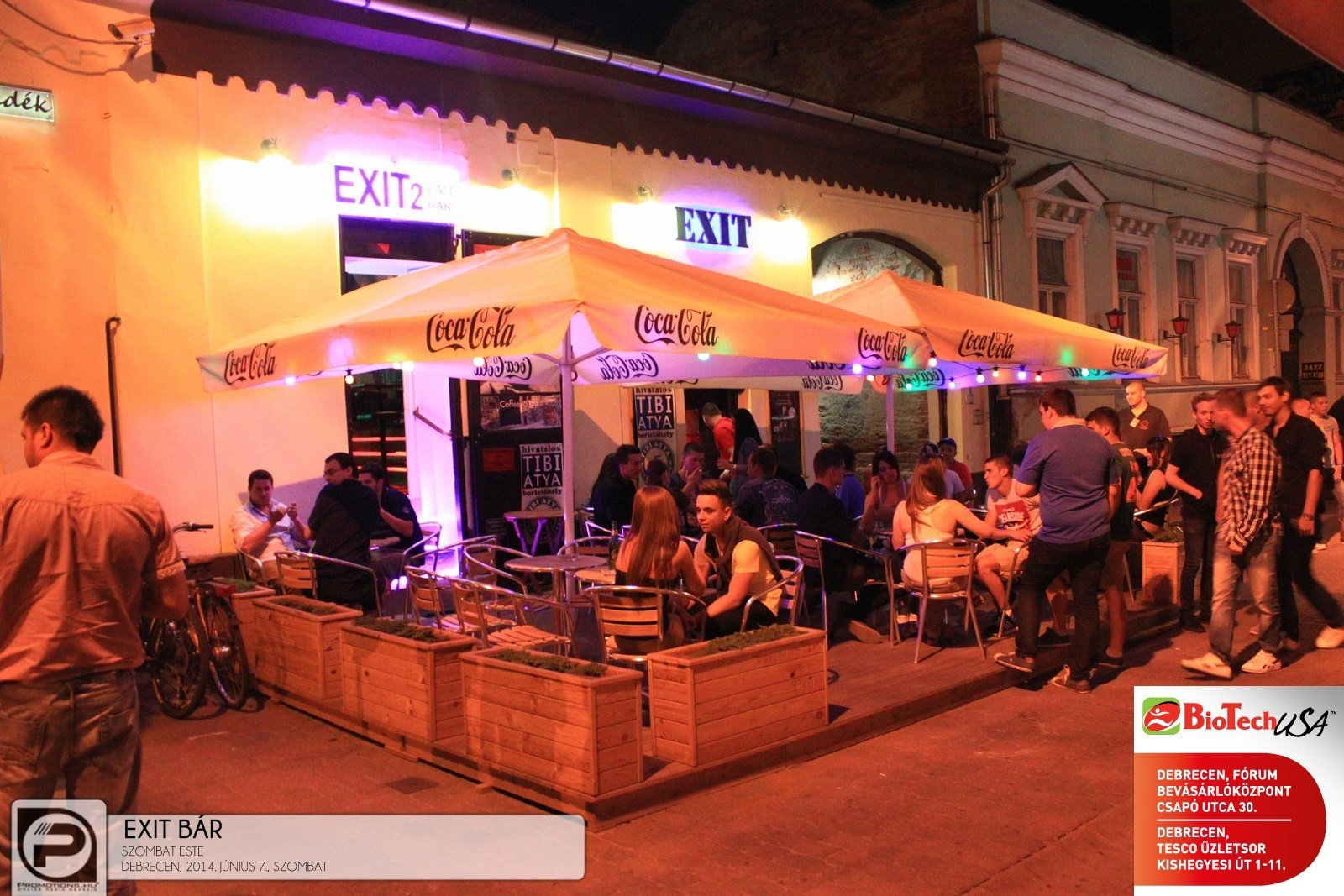 Debrecen, Exit Bár - 2014. Június 7., Szombat