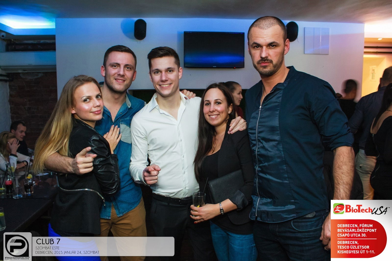 DEBRECEN, CLUB 7 - 2015. JANUÁR 24., SZOMBAT