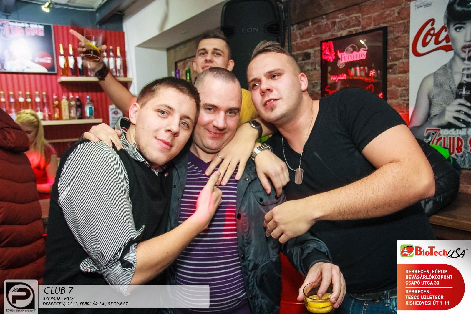 DEBRECEN, CLUB 7 - 2015. FEBRUÁR 14., SZOMBAT