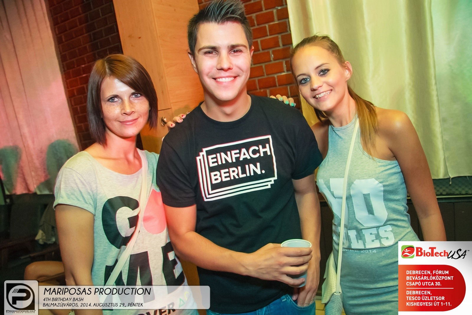BALMAZÚJVÁROS, MARIPOSAS PRODUCTION - 2014. AUGUSZTUS 29., PÉNTEK