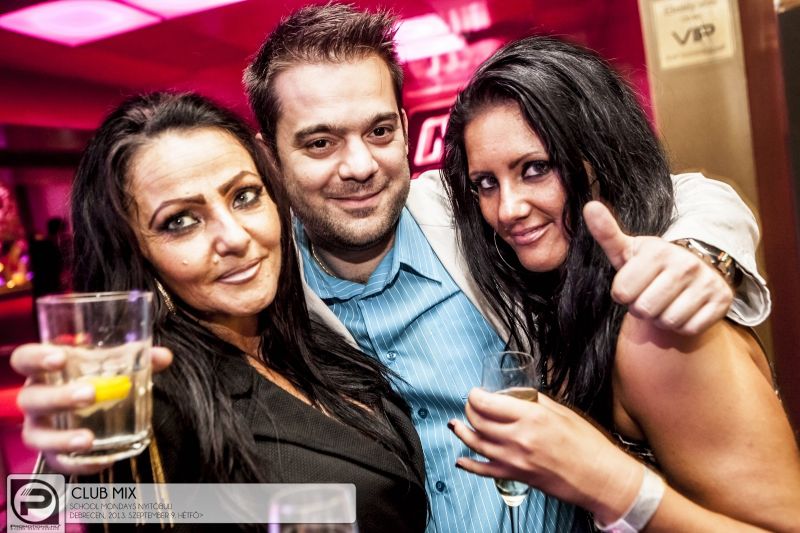 Debrecen, Club Mix - 2013. Szeptember 9., Hétfő