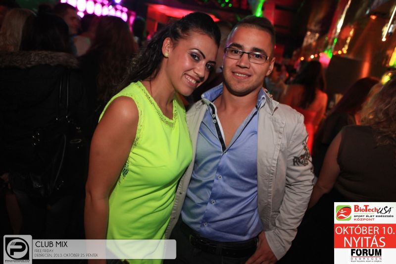 Debrecen, Club Mix - 2013. Október 25., Péntek