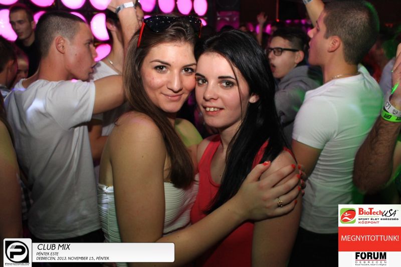 Debrecen, Club Mix- 2013. November 15., péntek este