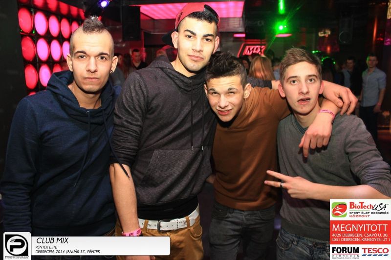 Debrecen, Club Mix- 2014. Január 17., péntek este