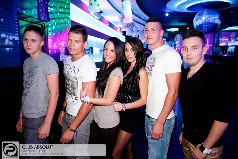 Nyíregyháza, Club Absolut - 2012. Október 5. Péntek