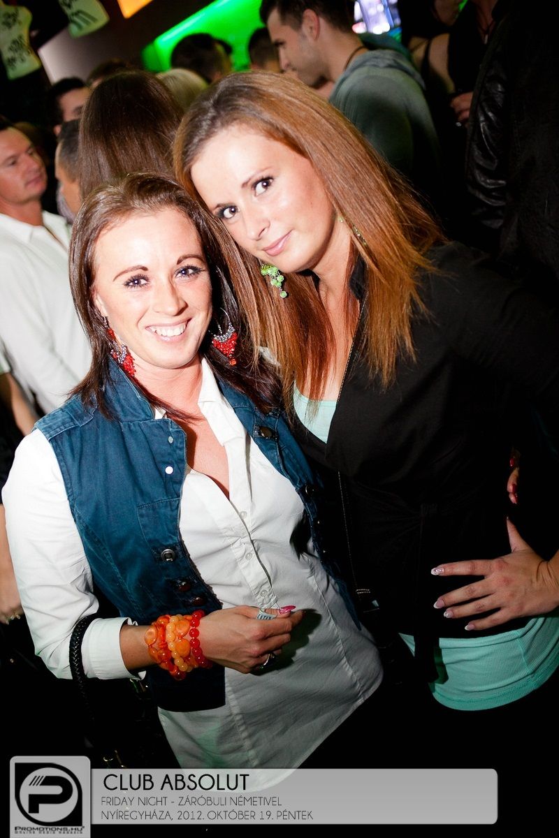 Nyíregyháza, Club Absolut - 2012. Október 19. Péntek