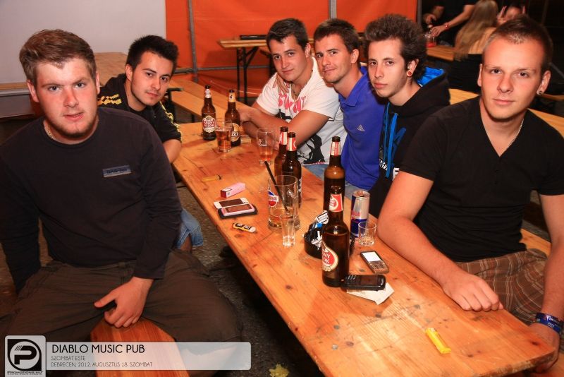 Debrecen, Diablo Music Pub - 2012. augusztus 18. Szombat
