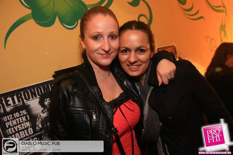 Debrecen,Diablo Music Pub - 2012. Október 27.,  Szombat