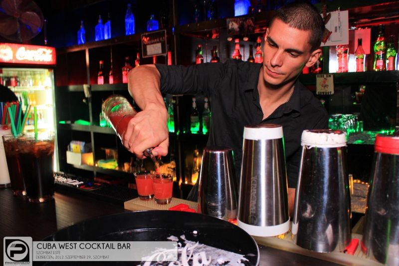 CUBA WEST COCKTAIL BAR Debrecen, 2012.Szeptember 29.