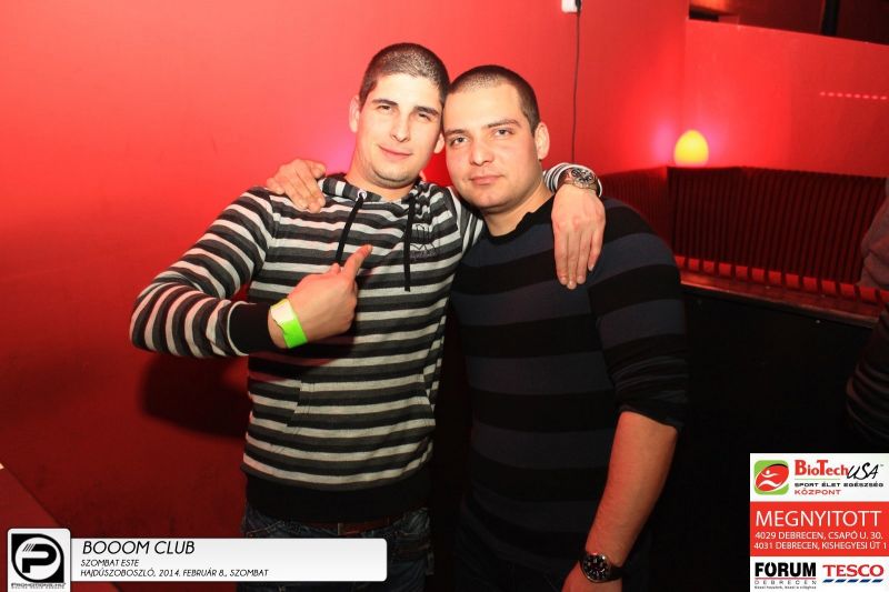 Hajdúszoboszló, Booom Club- 2014. Február 8., szombat este