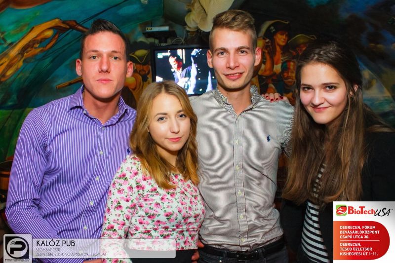 DEBRECEN, KALÓZ PUB - 2014. NOVEMBER 29., SZOMBAT