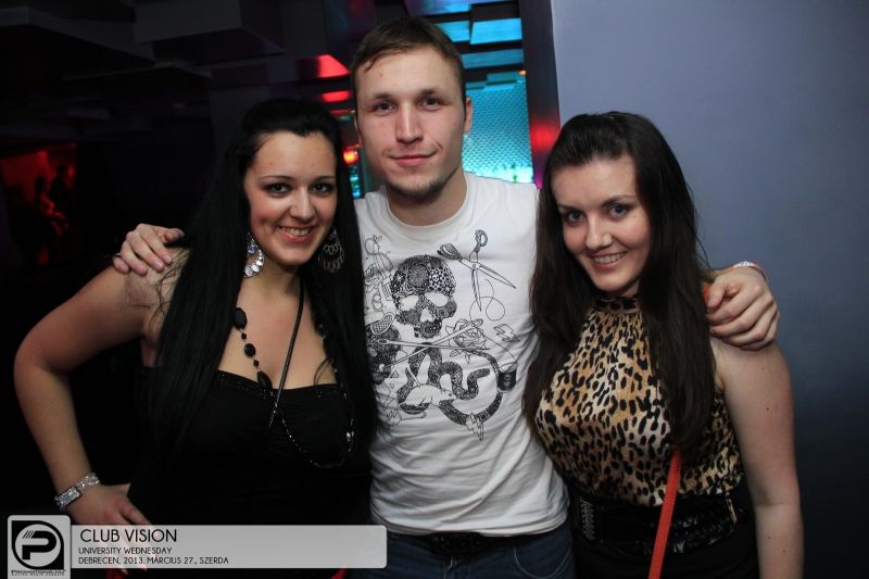Debrecen, Club Vision - 2013. Március 27., Szerda