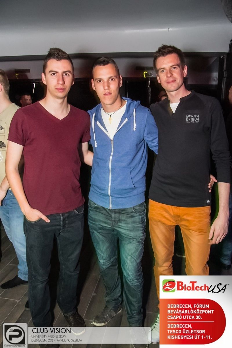 Debrecen, Club Vision - 2014. Április 9., Szerda