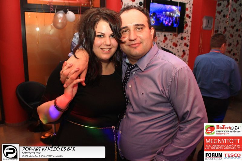 Debrecen, Pop-Art Kávézó és Bar  2013. December 31., kedd este