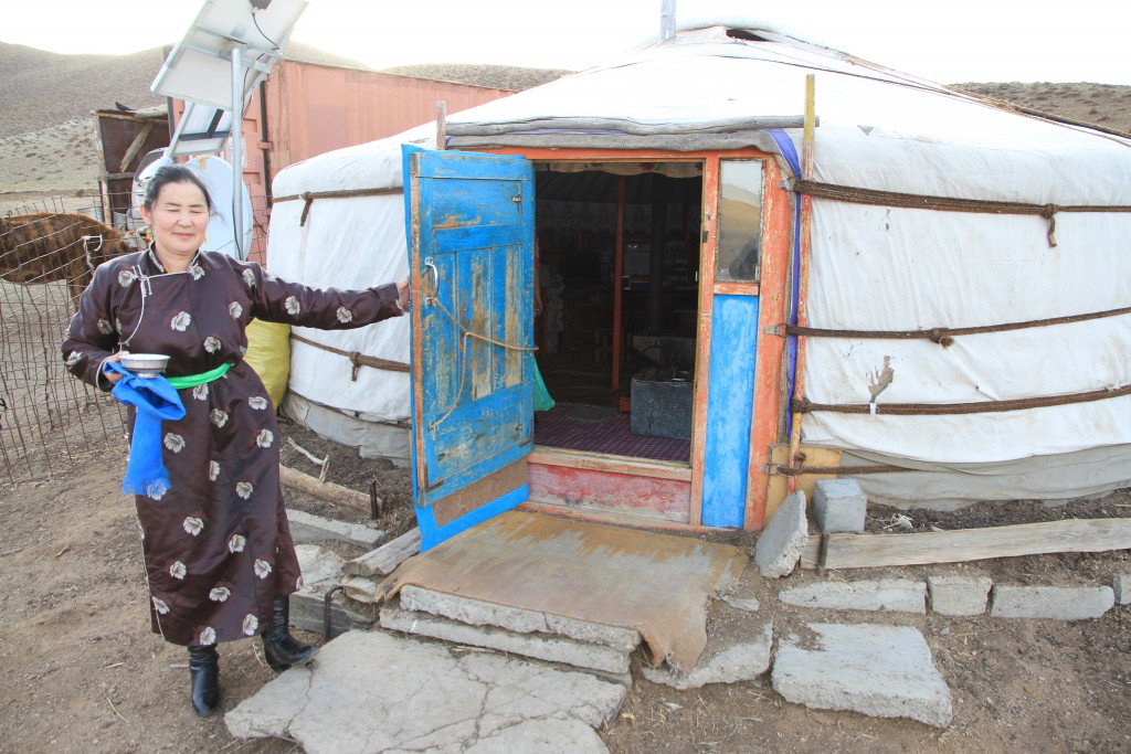 Ilyen az élet egy jurtában a Góbi sivatagban