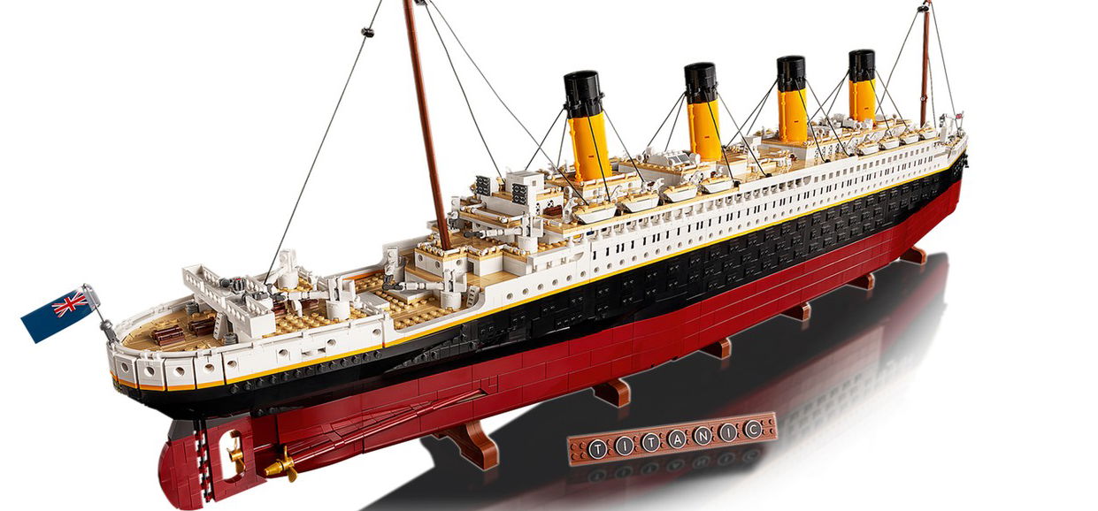 Megérkezett a Lego Titanic, ami „csupán” egy használt autó áráért a tiéd lehet – fotók