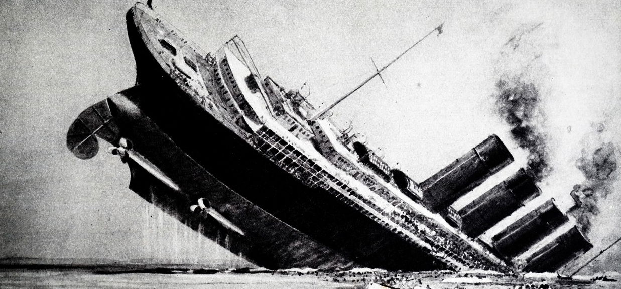 18 perc horror: 107 éve süllyedt el a Lusitania